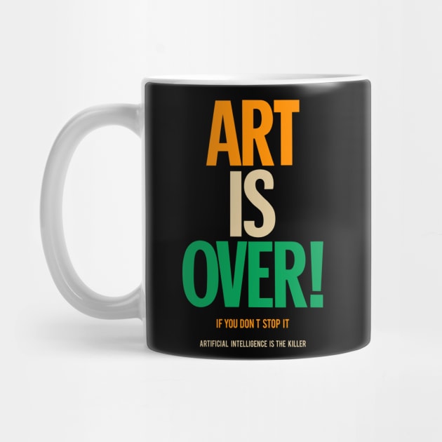 Art is over - yoko - artificial intelligence by Boogosh